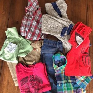 Boys 4T/5T lot of 8 items